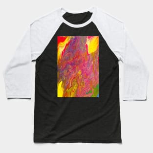 Abstraction game color Baseball T-Shirt